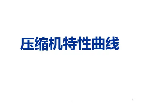 压缩机特性曲线PPT课件