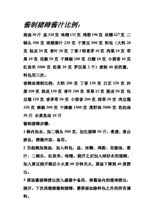 酱猪蹄