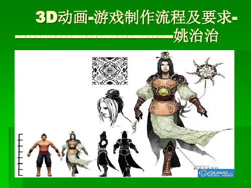 3D动画-游戏制作流程及要求