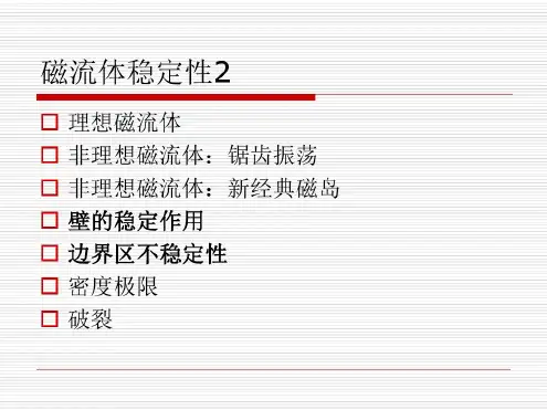 磁流体稳定性