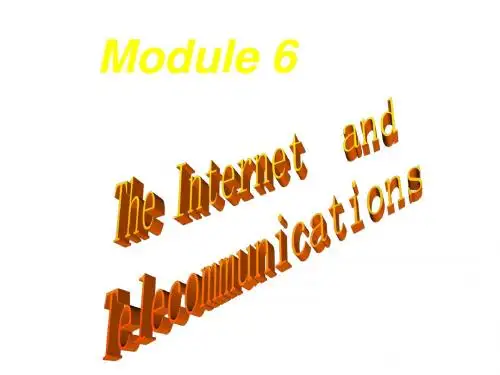 高一英语必修2-module5课件
