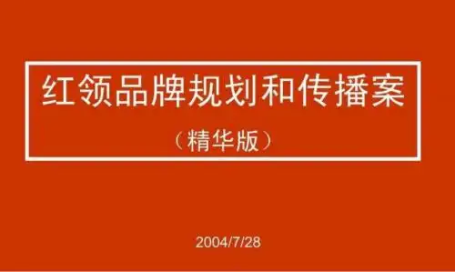 朱久文:红领服装品牌战略规划策划方案