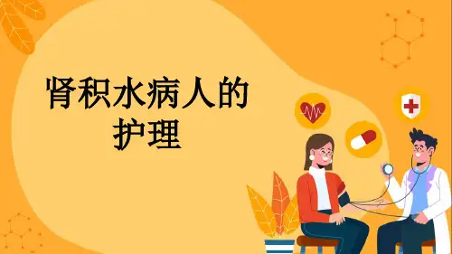 肾积水病人的护理