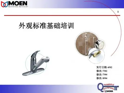 外观标准基础培训