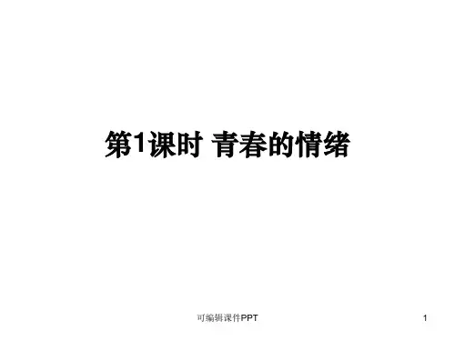 新人教版道德与法治七年级下册第四课知识点ppt课件