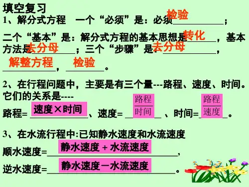 分式方程解应用题(PPT)5-4.
