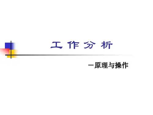 人力资源管理-工作分析、职位分析、岗位分析3