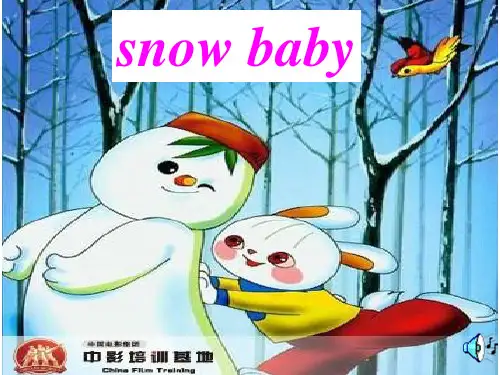 英语短剧PPT 雪孩子