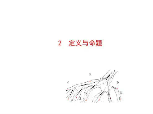 北师大版八年级数学上册(课件)：72定义与命题(27张)