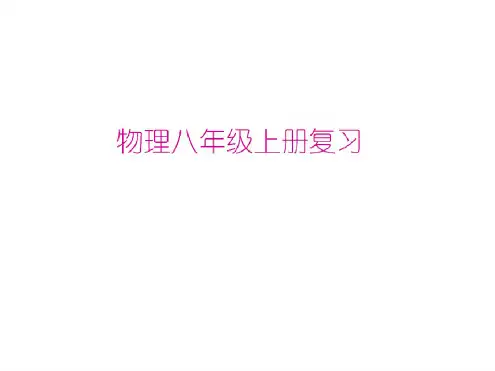 初二上册物理知识点归纳总结,八年级上册物理经典题型与典型例题及答案解析