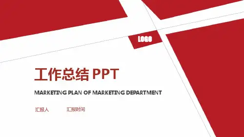 医院工作总结PPT[文字可编辑]