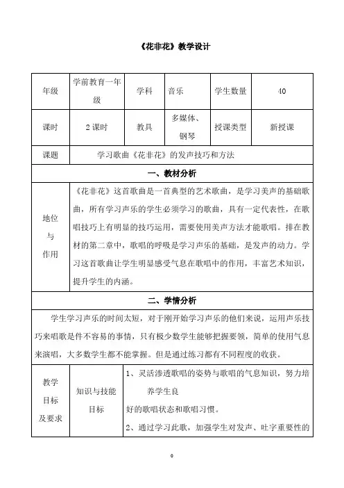 花非花_教学设计
