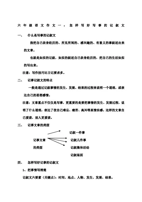 六年级下册语文作文 2