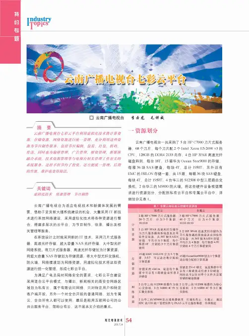 云南广播电视台七彩云平台