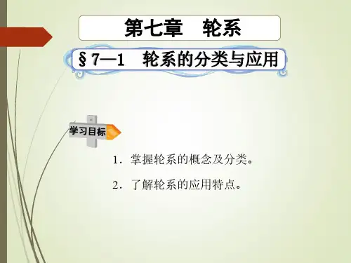 7—1轮系的分类与应用