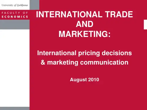 International-Pricing
