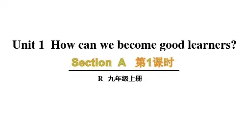 Unit1 SectionA 1a-2d 课件 人教版新目标英语 九年级全一册