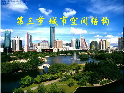 地理:《城市的空间结构》(四)(中图版必修二)PPT课件