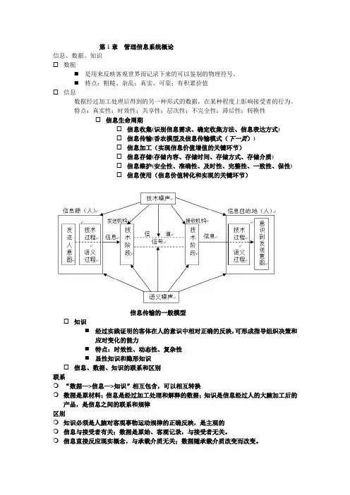 管理信息系统课件