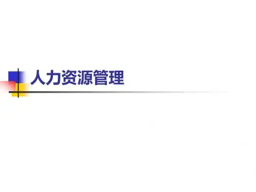 高级项目管理师(人力资源管理1)