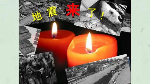 幼儿园地震来了课件