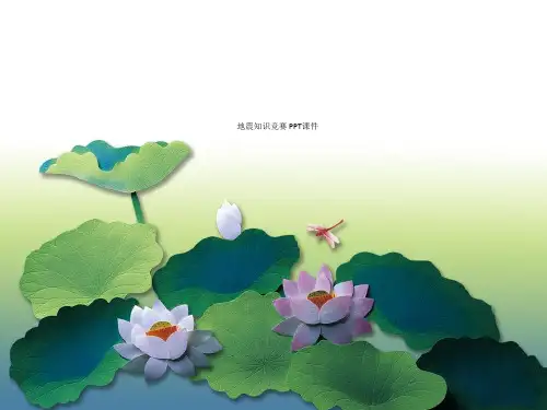 地震知识竞赛 PPT课件