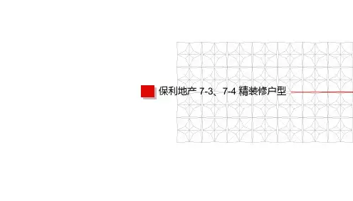 知名地产精装修户型汇报案例(附图丰富)