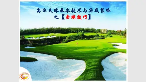 高尔夫基本技术之击球技术