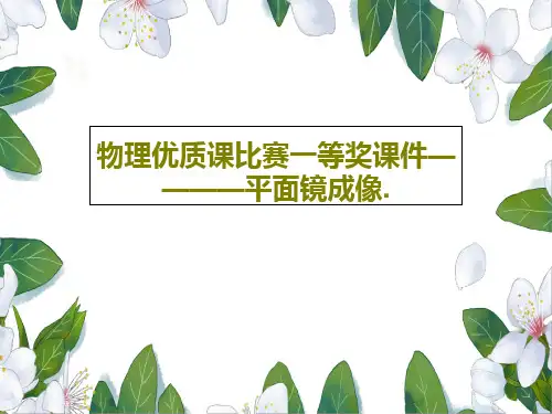 物理优质课比赛一等奖课件————平面镜成像.17页PPT