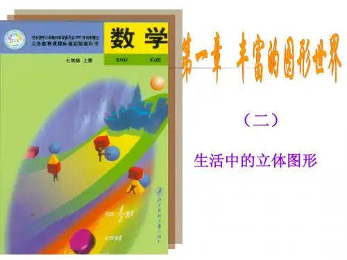1.1 生活中的立体图形 课件6(北师大版七年级上)