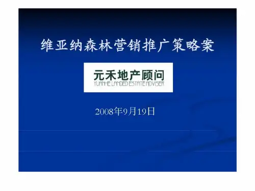 e郑州亚纳森林地产营销推广策略案