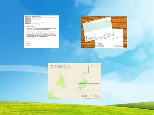 五年级英语下册课件-Lesson 14 Jenny Writes a Postcard(38)-冀教版