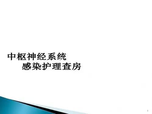 (医学课件)儿科中枢神经系统感染护理查房学习ppt演示课件