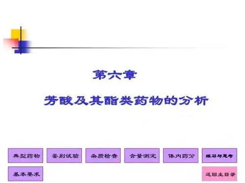 中国药科大学药物分析课件第六章