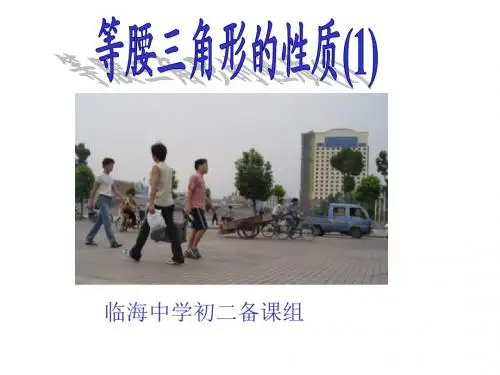 等腰三角形的性质5