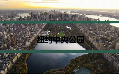 纽约中央公园景观分析