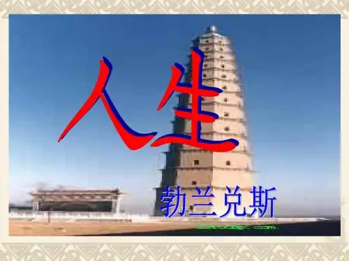 12、《人生》PPT课件