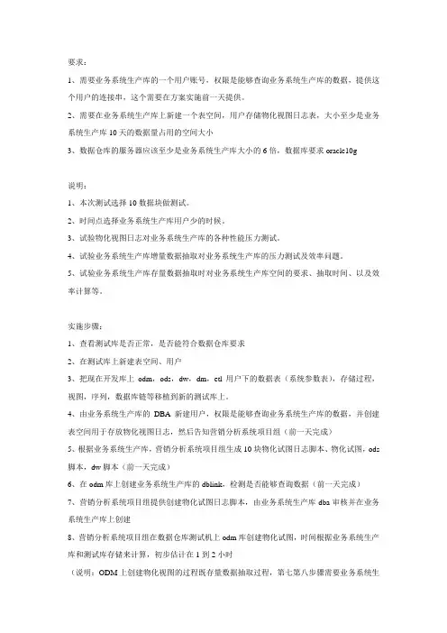 数据仓库ETL方案