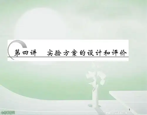 2013高考化学创新方案一轮复习课件-12.4实验方案的设计和评价