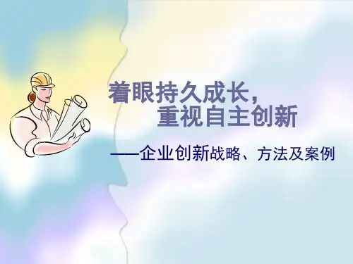 企业创新战略、方法及案例