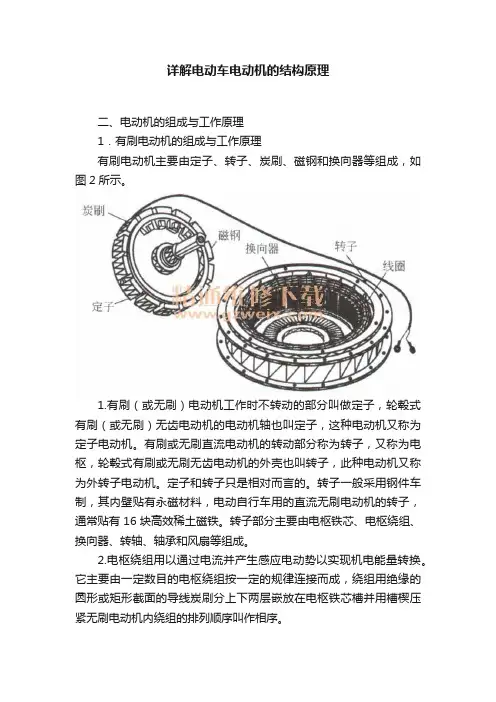 详解电动车电动机的结构原理