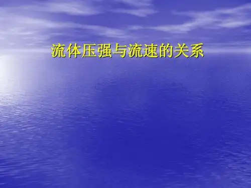 液体压强与流速的关系[1]