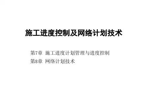 施工进度计划管理与进度控制培训课件PPT(共 72张)
