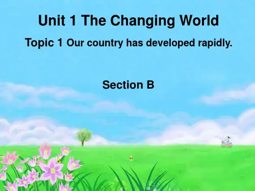 仁爱英语九年级unit1topic1sectionB课件