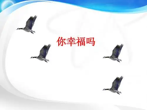 《你幸福吗?》