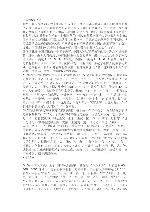 中国数字文化