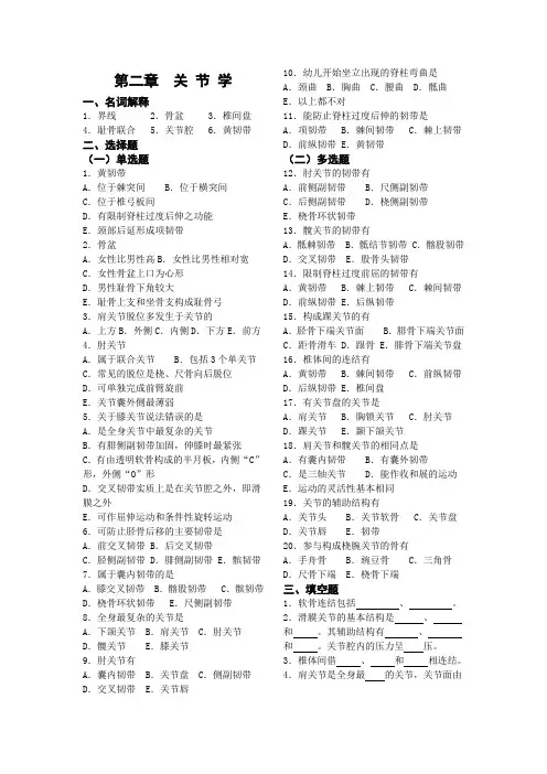 关节学