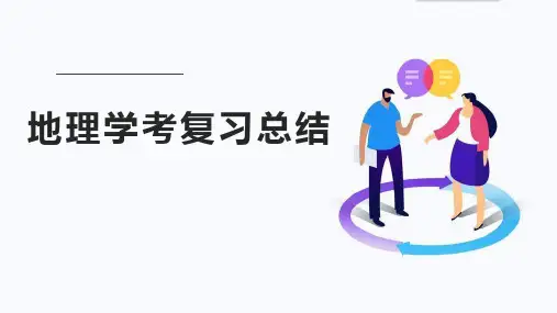 高二地理学考复习总结