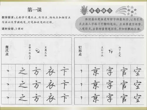 行楷经典模拟字帖