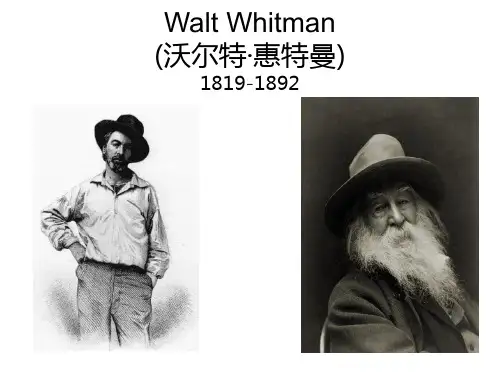 Walt Whitman